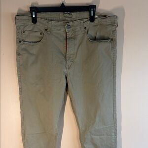 Wrangler Olive Green Casual Pants